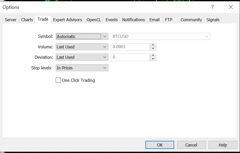 one-click trading